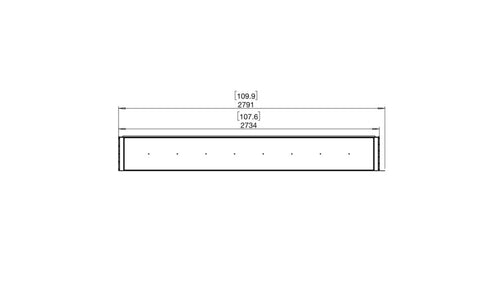Ecosmart Fire Flex 104LC Left Corner Fireplace Insert - Black Finish / Black Burner - ESF.FX.104LC.B